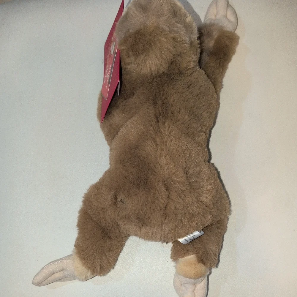 FAO Schwarz Brown Plush Sloth - From Their Adopt A Pet Collection